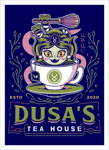 Dusa Green Tea Emblem