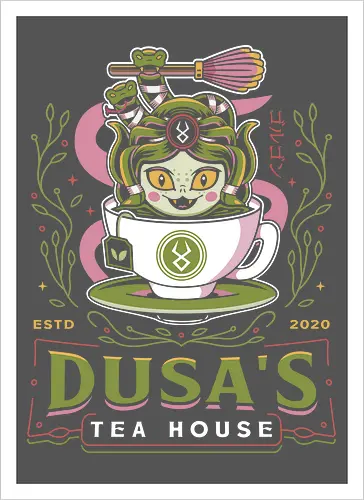 Dusa Green Tea Emblem
