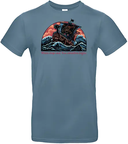 Where Maps End - Anime, Manga, Japanese, TV series, pirate, TV show, animation, animated - Standard T-Shirt