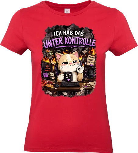 Ich hab das unter Kontrolle - Smilow, Twitch, Streamer, Katze, Chaos - Standard T-Shirt (Frauen)
