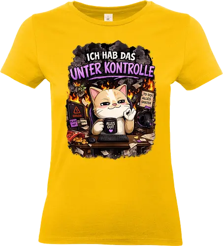 Ich hab das unter Kontrolle - Smilow, Twitch, Streamer, Katze, Chaos - Standard T-Shirt (Frauen)