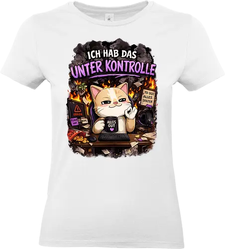 Ich hab das unter Kontrolle - Smilow, Twitch, Streamer, Katze, Chaos - Standard T-Shirt (Frauen)