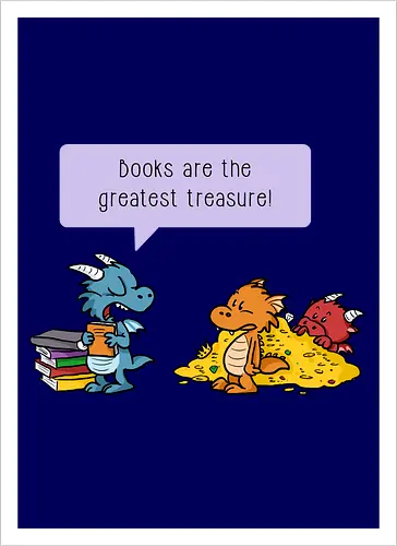 Books are the greatest treasure