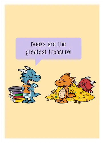 Books are the greatest treasure