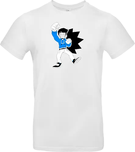 GermiBoi - Anime Character Blau Weiß