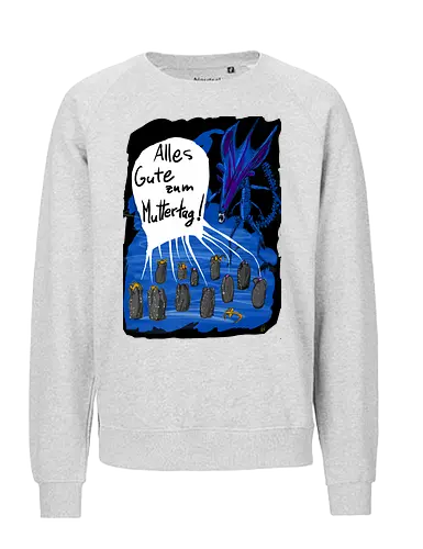 Alles Gute zum Muttertag! - Muttertag, Alien, Xenomorph - Fairtrade Sweatshirt