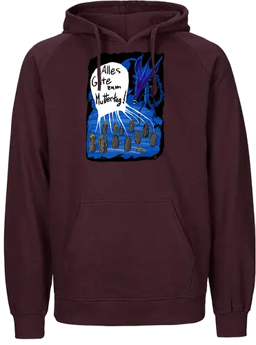 Alles Gute zum Muttertag! - Muttertag, Alien, Xenomorph - Fairtrade Hoodie