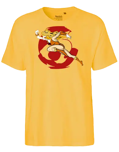 Cheetara – Speed of Thunder - cheetara, thunder cats, speed warrior, female fighter, retro cartoon, 80s animation, fast hero, warrior woman - Fairtrade T-Shirt