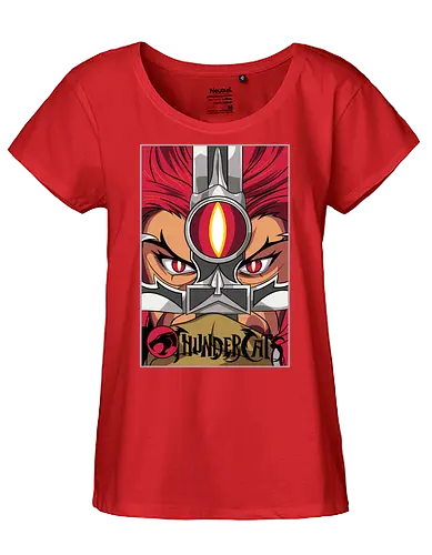 Lion-O – Sword of Power - lion o, thunder cats, sword of power, hero leader, retro cartoon, 80s hero, action warrior, iconic character - Fairtrade Girl Shirt