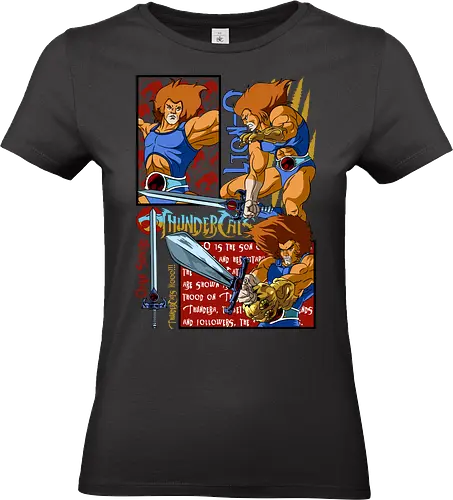 Lion-O – Eye of Power - lion o, thunder cats, eye symbol, hero focus, retro cartoon, 80s animation, powerful aura, leader hero - Standard T-Shirt (Frauen)