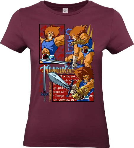 Lion-O – Eye of Power - lion o, thunder cats, eye symbol, hero focus, retro cartoon, 80s animation, powerful aura, leader hero - Standard T-Shirt (Frauen)