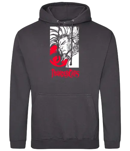 Lion-O – Retro Warrior - lion o, thunder cats, classic hero, retro style, 80s cartoon, vintage animation, warrior leader, nostalgic design - Standard Hoodie