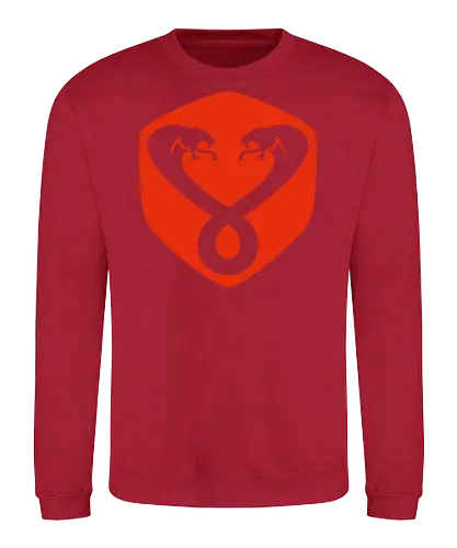 Mumm-Ra – Evil Emblem - mumm ra, thunder cats, evil symbol, villain logo, retro cartoon, 80s design, dark emblem, classic villain - Sweatshirt