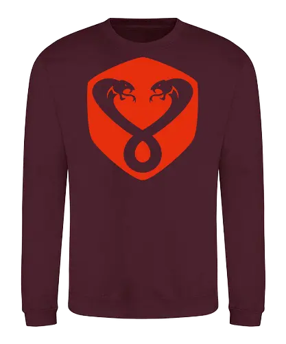 Mumm-Ra – Evil Emblem - mumm ra, thunder cats, evil symbol, villain logo, retro cartoon, 80s design, dark emblem, classic villain - Sweatshirt