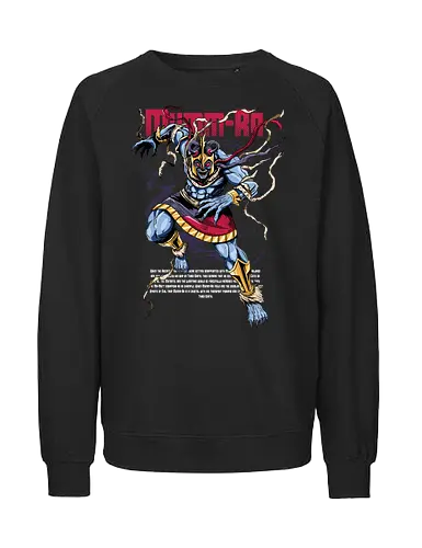 Mumm-Ra – Ever Living Evil - mumm ra, thunder cats, evil sorcerer, undead villain, retro cartoon, 80s animation, dark power, classic villain - Fairtrade Sweatshirt