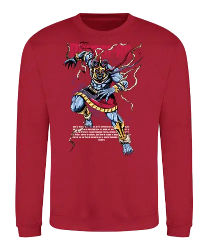 Mumm-Ra – Ever Living Evil - mumm ra, thunder cats, evil sorcerer, undead villain, retro cartoon, 80s animation, dark power, classic villain - Sweatshirt