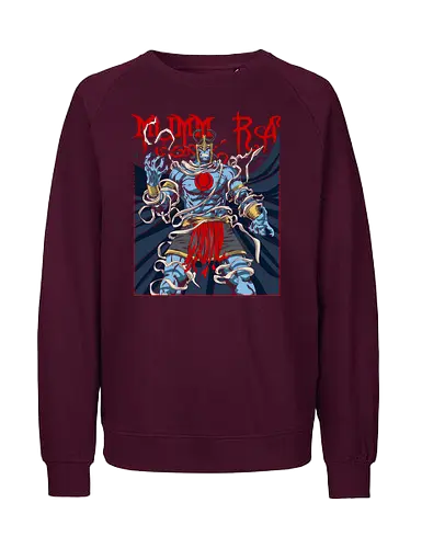 Mumm-Ra – Rising Evil - mumm ra, thunder cats, dark transformation, evil power, retro cartoon, 80s animation, villain rise, dark aura - Fairtrade Sweatshirt