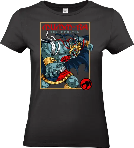 Mumm-Ra – Ancient Terror - mumm ra, thunder cats, ancient evil, undead king, retro cartoon, 80s villain, dark magic, horror vibe - Standard T-Shirt (Frauen)