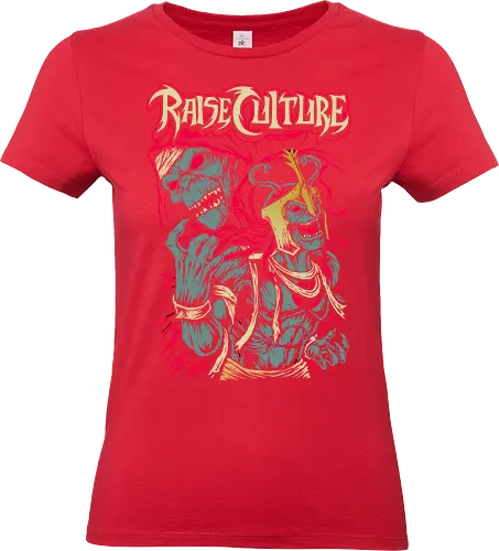 Mumm-Ra – Monstrous Form - mumm ra, thunder cats, monster form, undead creature, dark villain, retro cartoon, 80s animation, horror style - Standard T-Shirt (Frauen)