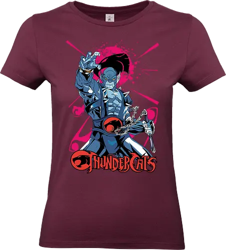 Panthro – Tech Warrior - panthro, thundercats, strong hero, tech fighter, retro cartoon, 80s animation, muscle warrior, action hero - Standard T-Shirt (Frauen)