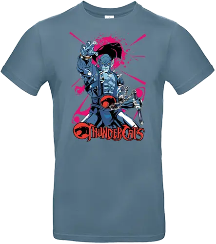 Panthro – Tech Warrior - panthro, thundercats, strong hero, tech fighter, retro cartoon, 80s animation, muscle warrior, action hero - Standard T-Shirt