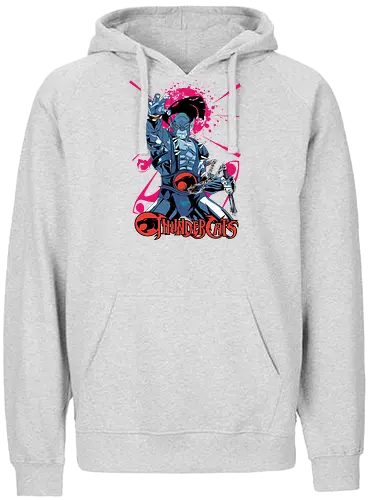 Panthro – Tech Warrior - panthro, thundercats, strong hero, tech fighter, retro cartoon, 80s animation, muscle warrior, action hero - Fairtrade Hoodie