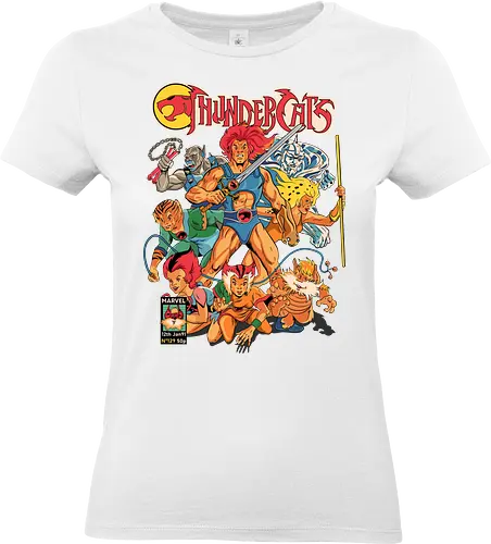 ThunderCats – Hero Squad - thundercats, hero team, retro cartoon, 80s animation, group characters, classic heroes, nostalgic vibe, action team - Standard T-Shirt (Frauen)