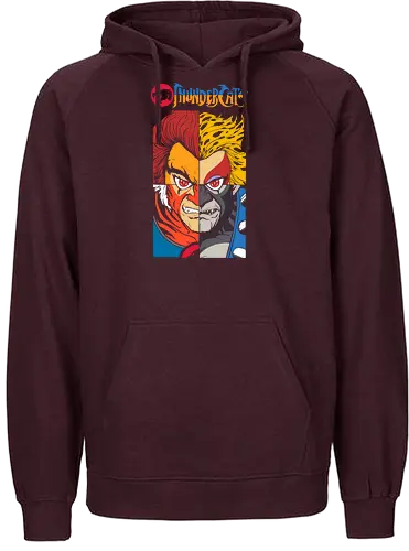 ThunderCats – Heroes Faces - thundercats, rivals, hero villain, retro cartoon, 80s animation, face design, comic art, nostalgic style - Fairtrade Hoodie