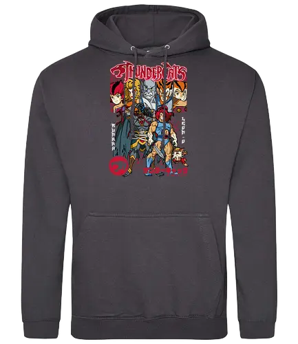 ThunderCats – Heroes Unite - thundercats, lion o, team heroes, retro cartoon, 80s animation, hero squad, classic show, action team - Standard Hoodie