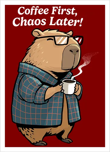 Coffee First Chaos Later