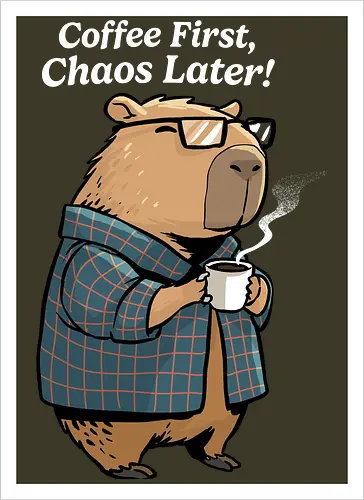 Coffee First Chaos Later