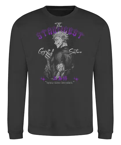 The Strongest - Gojo, jujutsu, toji - Sweatshirt