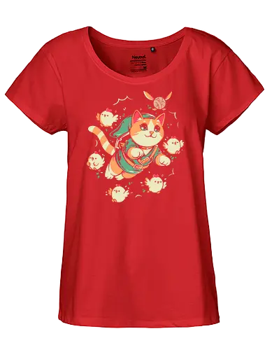 The Legend of Meow - Fairtrade Girl Shirt