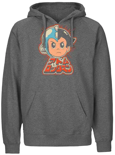 Future Hero - astro boy, classic anime, robot boy, retro anime, manga classic, robot hero, sci fi anime, osamu tezuka - Fairtrade Hoodie