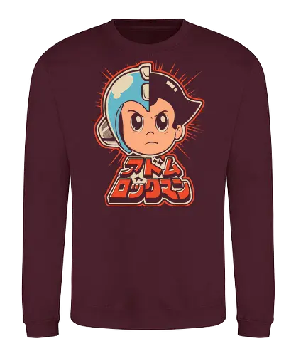 Future Hero - astro boy, classic anime, robot boy, retro anime, manga classic, robot hero, sci fi anime, osamu tezuka - Sweatshirt