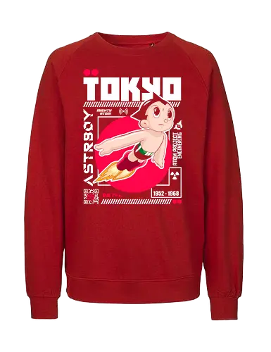 Infinite Energy - astro boy, robot power, classic anime, energy core, android boy, retro manga, sci fi hero, iconic character - Fairtrade Sweatshirt