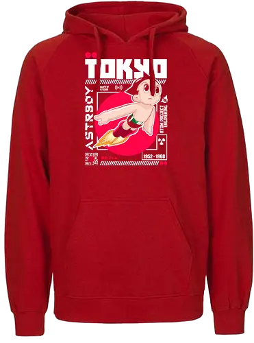 Infinite Energy - astro boy, robot power, classic anime, energy core, android boy, retro manga, sci fi hero, iconic character - Fairtrade Hoodie