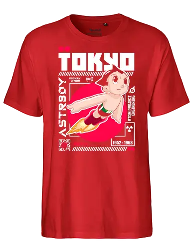 Infinite Energy - astro boy, robot power, classic anime, energy core, android boy, retro manga, sci fi hero, iconic character - Fairtrade T-Shirt