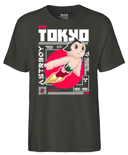 Infinite Energy - astro boy, robot power, classic anime, energy core, android boy, retro manga, sci fi hero, iconic character - Fairtrade T-Shirt