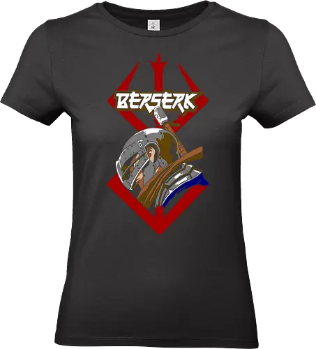 Crimson Chaos - berserk, manga panels, red aesthetic, dark anime, horror manga, anime collage, seinen style, intense art - Standard T-Shirt (Frauen)