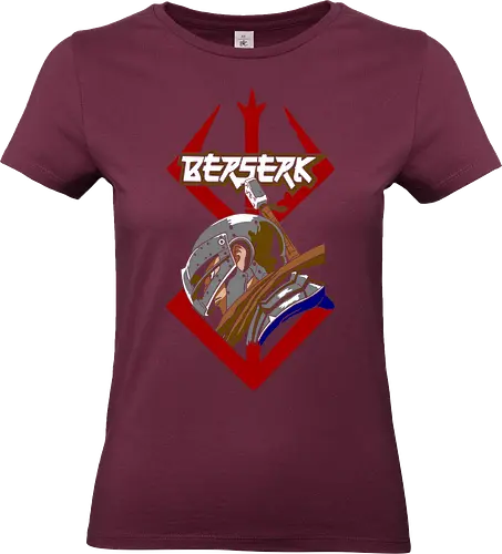 Crimson Chaos - berserk, manga panels, red aesthetic, dark anime, horror manga, anime collage, seinen style, intense art - Standard T-Shirt (Frauen)