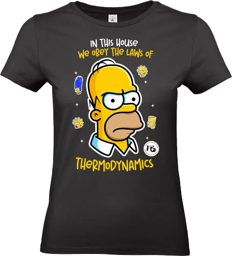 In this house - funny, retro, quotes, cartoon series - Standard T-Shirt (Frauen)