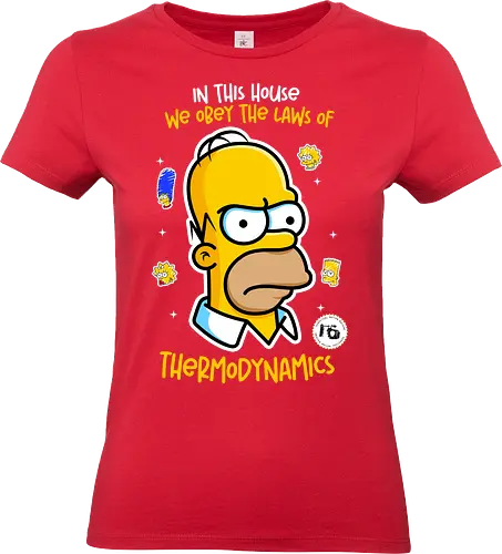 In this house - funny, retro, quotes, cartoon series - Standard T-Shirt (Frauen)