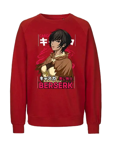 Casca Silent Strength - berserk, casca, anime girl, warrior woman, dark fantasy, manga character, anime aesthetic, strong female - Fairtrade Sweatshirt
