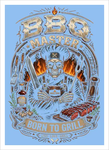 BBQ - Born to grill King