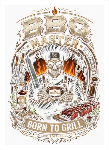 BBQ - Born to grill King