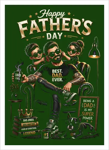 Happy Fathers Day - Best Dad ever