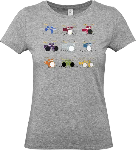 Feel The Beat  - Standard T-Shirt (Frauen)