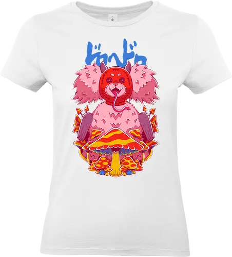 KIKURAGE - dorohedoro, anime, manga, fairy, kikurage, mushroom, en cute, kawaii, japan, demon, devil - Standard T-Shirt (Frauen)