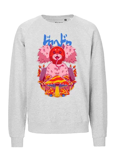 KIKURAGE - dorohedoro, anime, manga, fairy, kikurage, mushroom, en cute, kawaii, japan, demon, devil - Fairtrade Sweatshirt